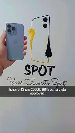 Iphone 13 pro 256Gb 88 health pta approved