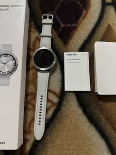 Galaxy watch 6 classic 47mm silver