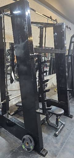 smith machine plus squad rack