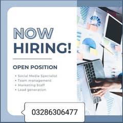 urgent staff required for online and office work