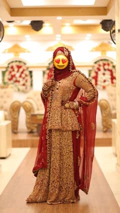 bridal sharara / bridal suit