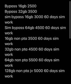 Iphone 6 board  non pta bypass sim bypass 03224542164