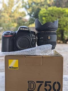 Nikon d750 with 24.70 lens complete box 0