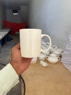 white Mug for cofee & Tea