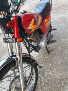 HONDA CG-125 MODEL 2021 ISLAMABAD NUMBER For Sale