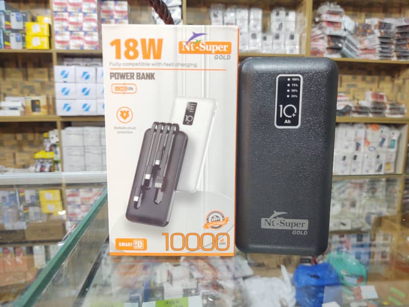 10000Mah 18w fast charging power Bank New fresh Box pack 3