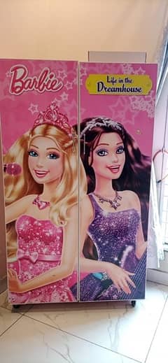 Barbie Bed-Dressing-wardrobe