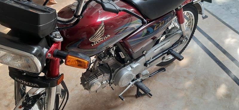 Honda CD70 2023 in brand new condition 2