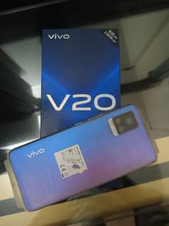 vivo v20 full box 10by10 condition