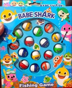 Baby shark fishing game