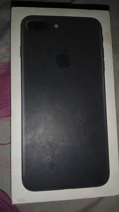 iphone 7plus with box 10/10 condition