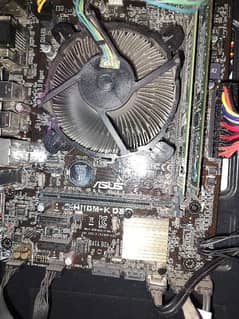 i7 6700 Gen Processor + Motherboard ASUS H110M-K + 12 GB DDR3 RAM