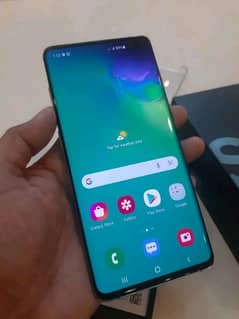 Samsung S10 plus 8gb Ram 128gb Rom full box 0370/4065/876