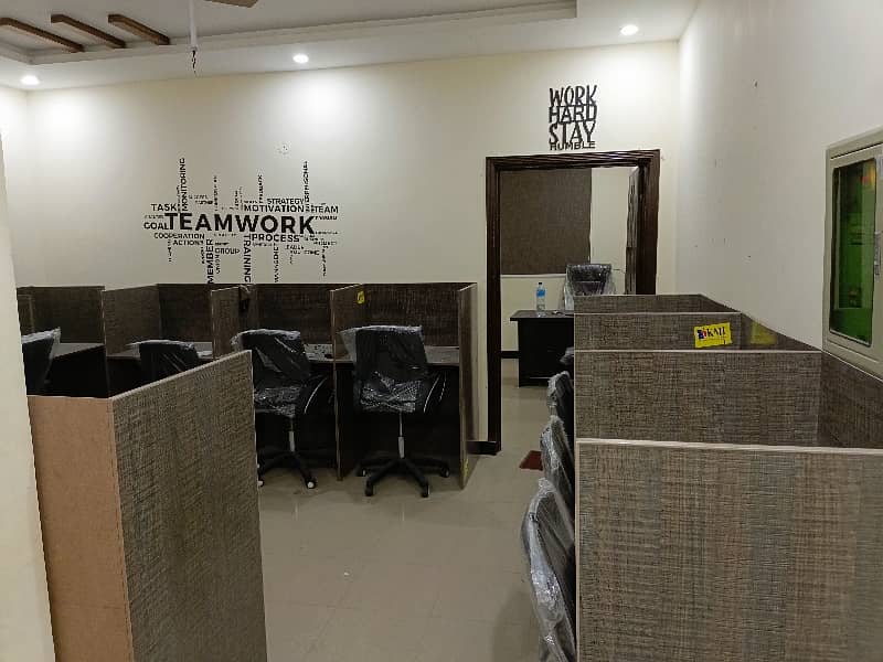 Brand New Building Scond Floor Space Available For Rent In Johar Town Near Emporium Mall 2