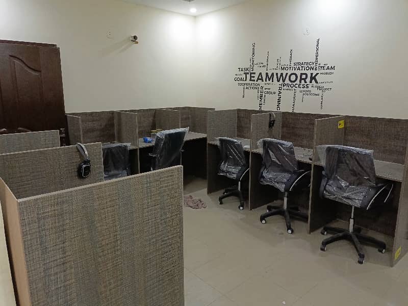 Brand New Building Scond Floor Space Available For Rent In Johar Town Near Emporium Mall 3