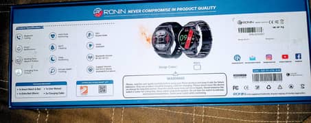 Ronin R-011 Smart Watch (Read Description)