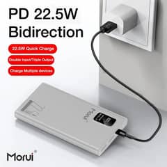 Morui Mp-10 Portable Power Bank 10000mah With 22.5w