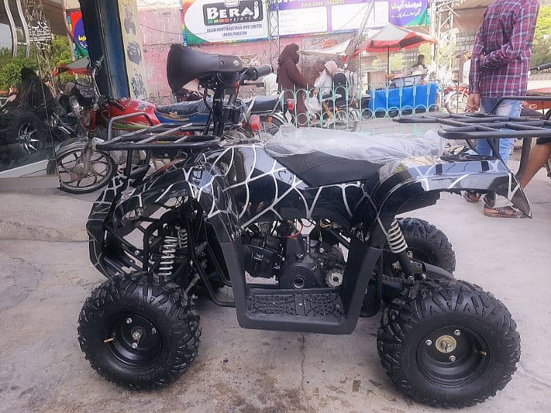 107cc bmw quad atv 4 wheels home delivery  all Pakistan 4