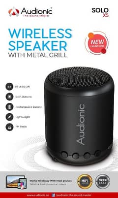 audionic Solo x5 Bluetooth speaker 0