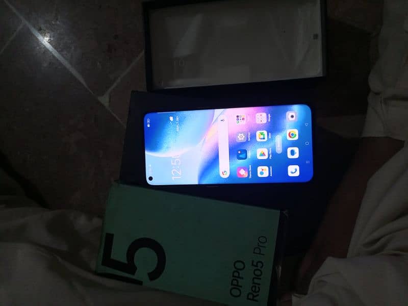 oppo reno 5 pro 12+12 256 gb with box 2