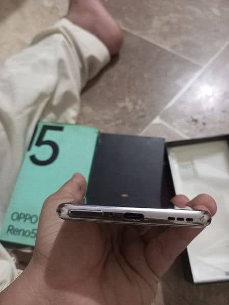 oppo reno 5 pro 12+12 256 gb with box 5