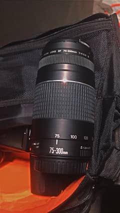 camera lens 75-300mm 0