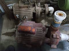 2 WATER PUMP MOTOR 2hp and 1.5 HP all details in description