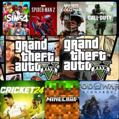 PC GAMES GTA V•WWE 2K24•TEKKEN 8 ALL OVER PAKISTAN SERVICE 1OO%WORKING