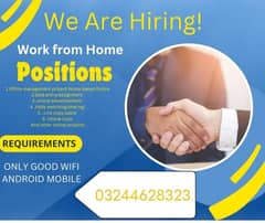 Online job available/Data Entry/Typing/Teaching/Assignment/Students