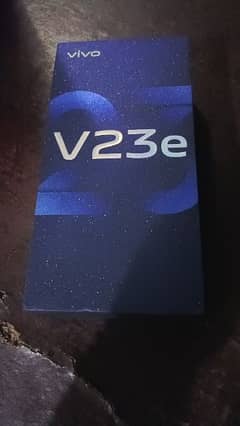 vivo v23e complete box