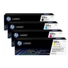 HP 201A Black, Cyan, Magenta, Yellow Toner Cartridges (4-pack)