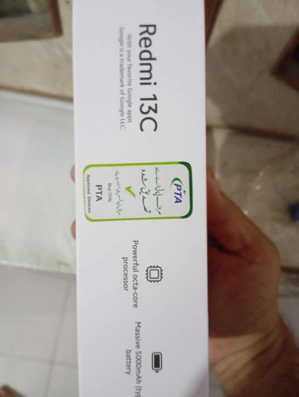 Redmi 13c 3 months used in (warranty) 9