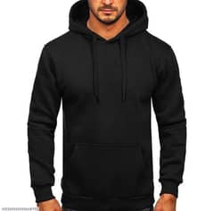 1 pc Men's fleece Plain Hoodie