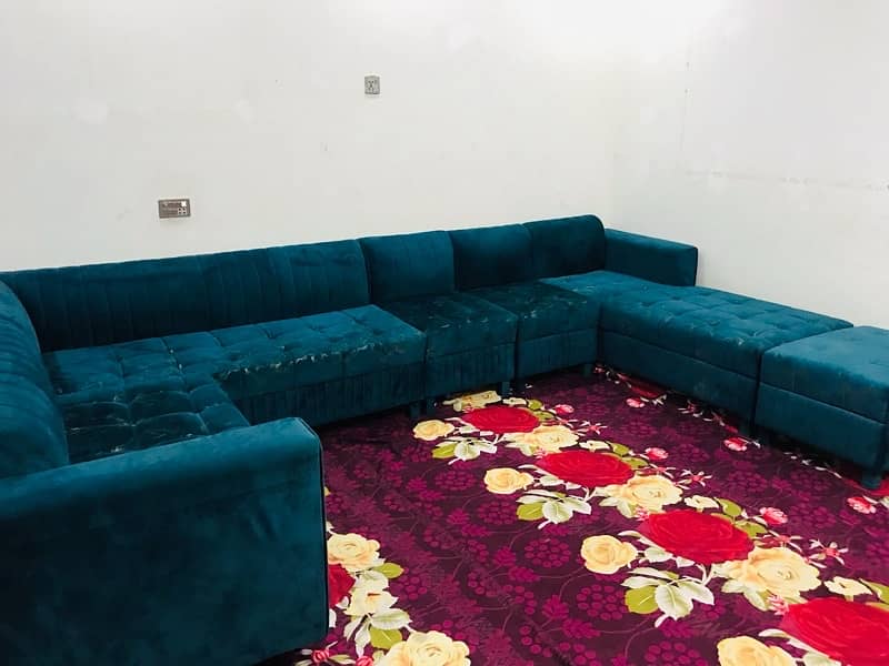 11 seater u shaped sofa set 3