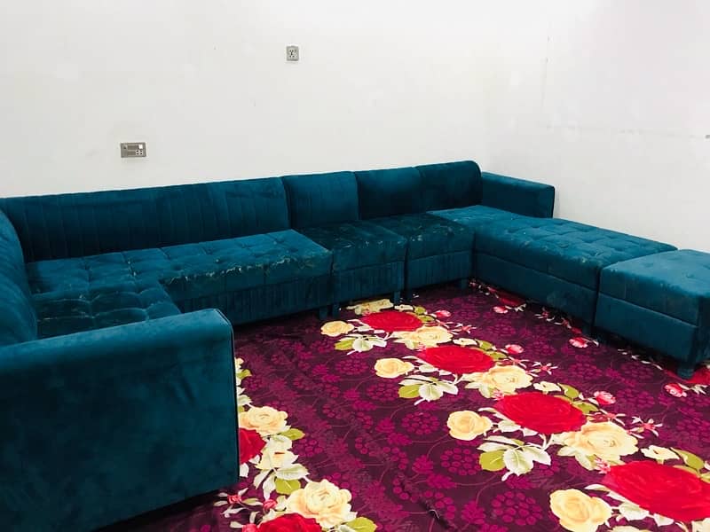 11 seater u shaped sofa set 5