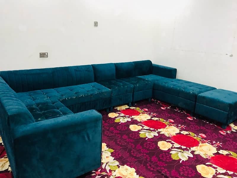 11 seater u shaped sofa set 6