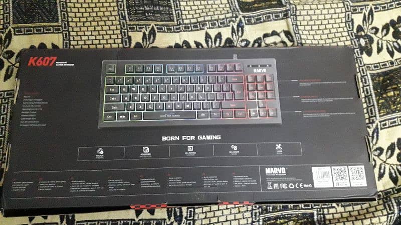 Marvo k607 Branded Membrane Gmaing keyboard 4