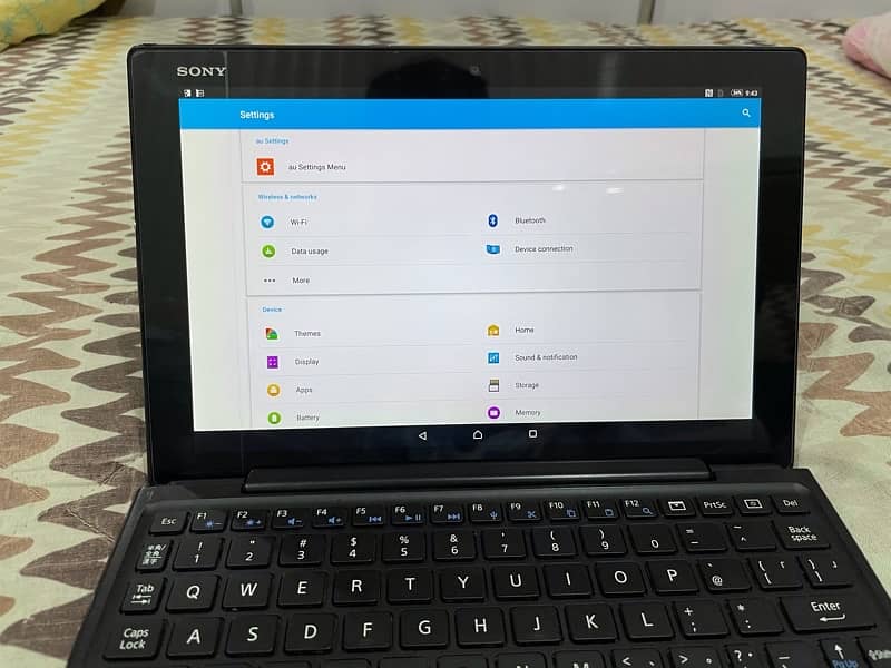 Sony z4 Experia tablet with keyboard 4