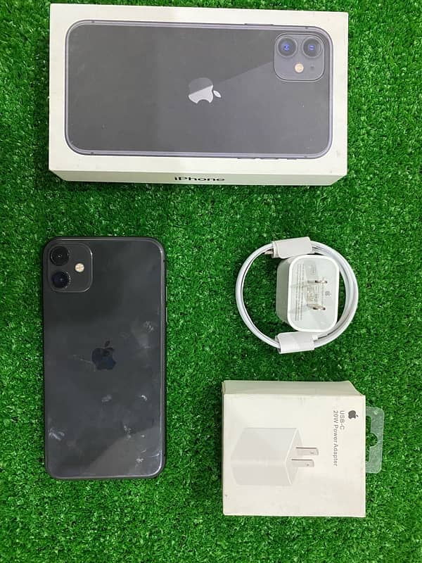 Iphone 11 with box in mint condition 0