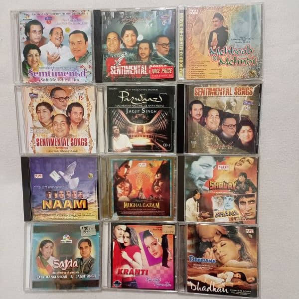 Audio CDs indian Pakistani Songs 12