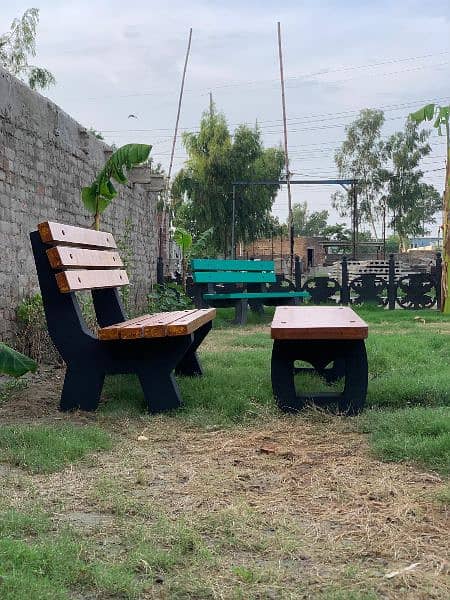 garden bench chairs and tables 1