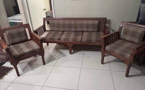 Wooden Sofa Set 5 Seater