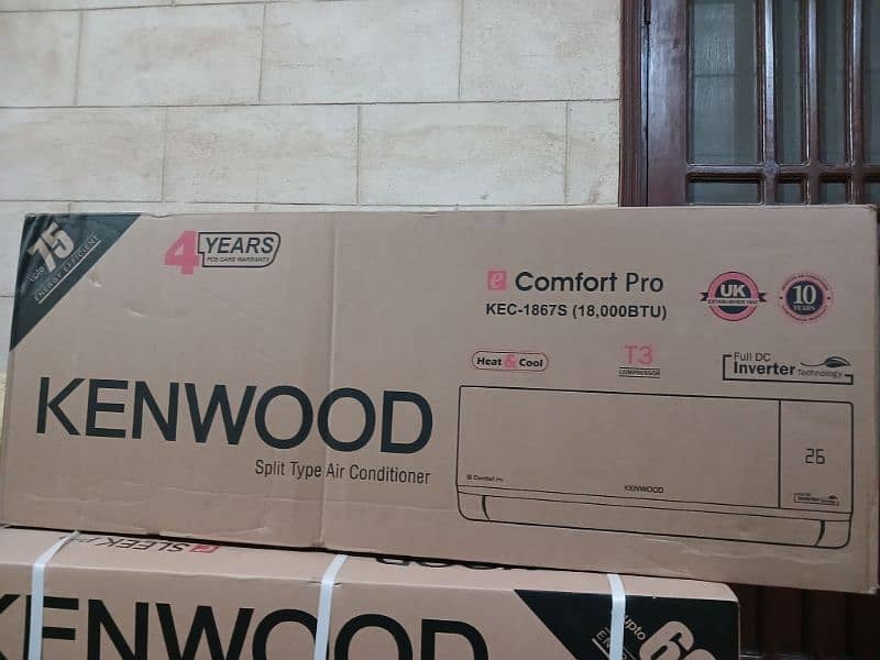 kenwood 1.5ton inverter 75% 1867 2