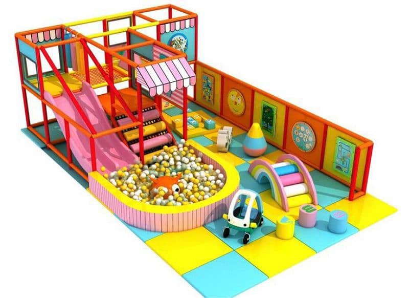 Indoor slides set / Indoor Play land / Restaurant Swings /Kids Slides 0