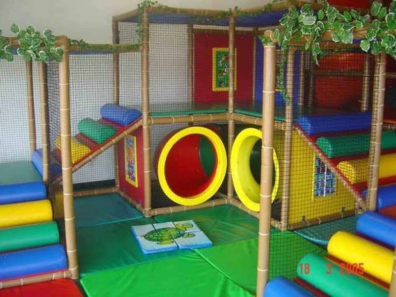 Indoor slides set / Indoor Play land / Restaurant Swings /Kids Slides 18