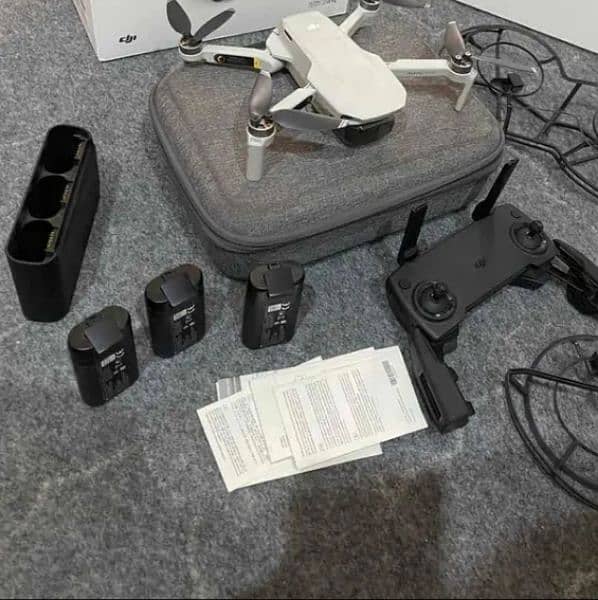 DJI mavic mini fresh condition  3 batteries exchange with mini 2 0