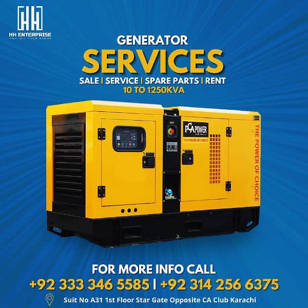 Generators Sale's & Rental 2