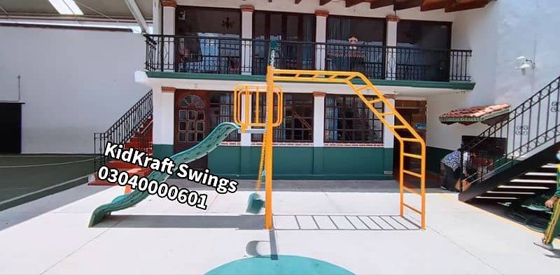 Indoor Swings, Outdoor Swings, Slides, Seesaw, Monkey bar,Merrygoround 10