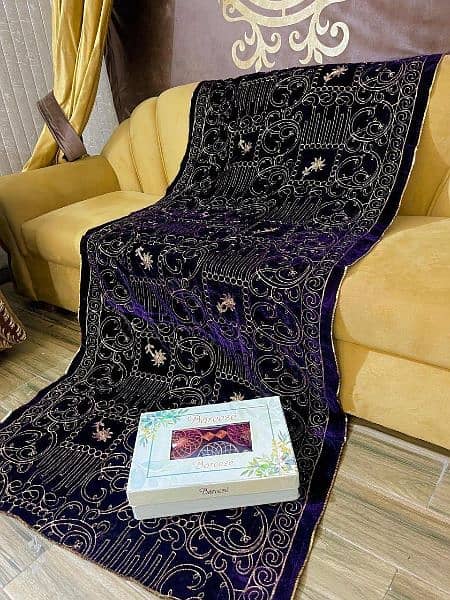 velvet embroidery shawls for women 4