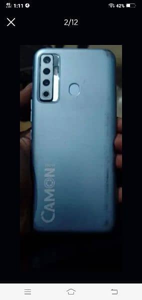 Techno Camon 17 6 128 For sale back urgent serious customer only 0